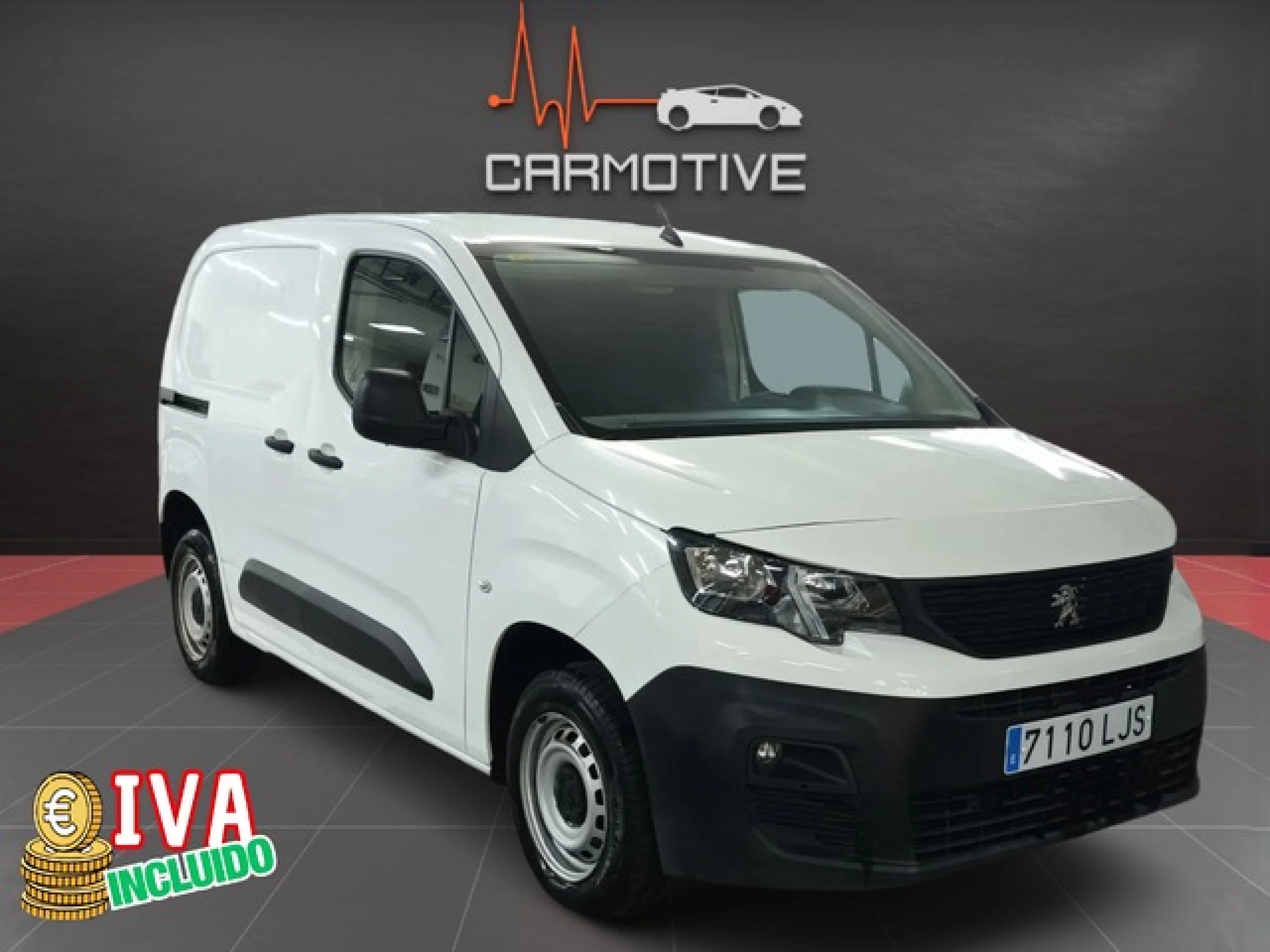 Peugeot Partner Furgon BlueHDi 100 Pro Standard 600kg 73 kW (98 CV) - Foto 1